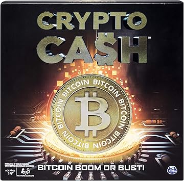 Crypto Cash Game, Fast-Paced Bitcoin Betting Game for Teens and Adults Aged 14 and Up