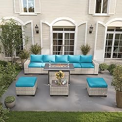 Muphyers 9-Piece Outdoor Patio Furniture Set with
