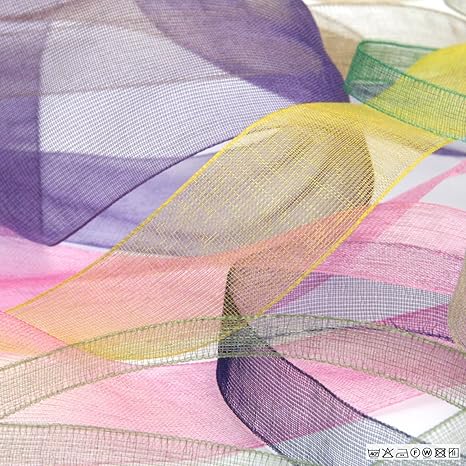 Amazon Fujiyama Ribbon オーガンジーリボン 9mm ライトグレー 9 14m巻 手芸 服飾 ラッピング リボン 通販