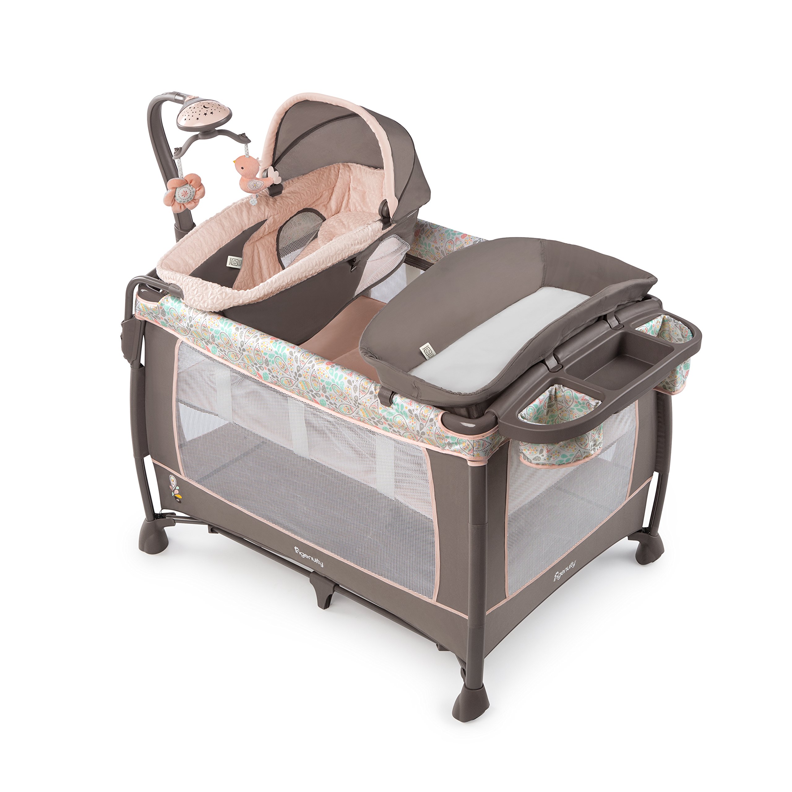 Ingenuity Soothe Me Softly Washable Playard Piper on Galleon Philippines