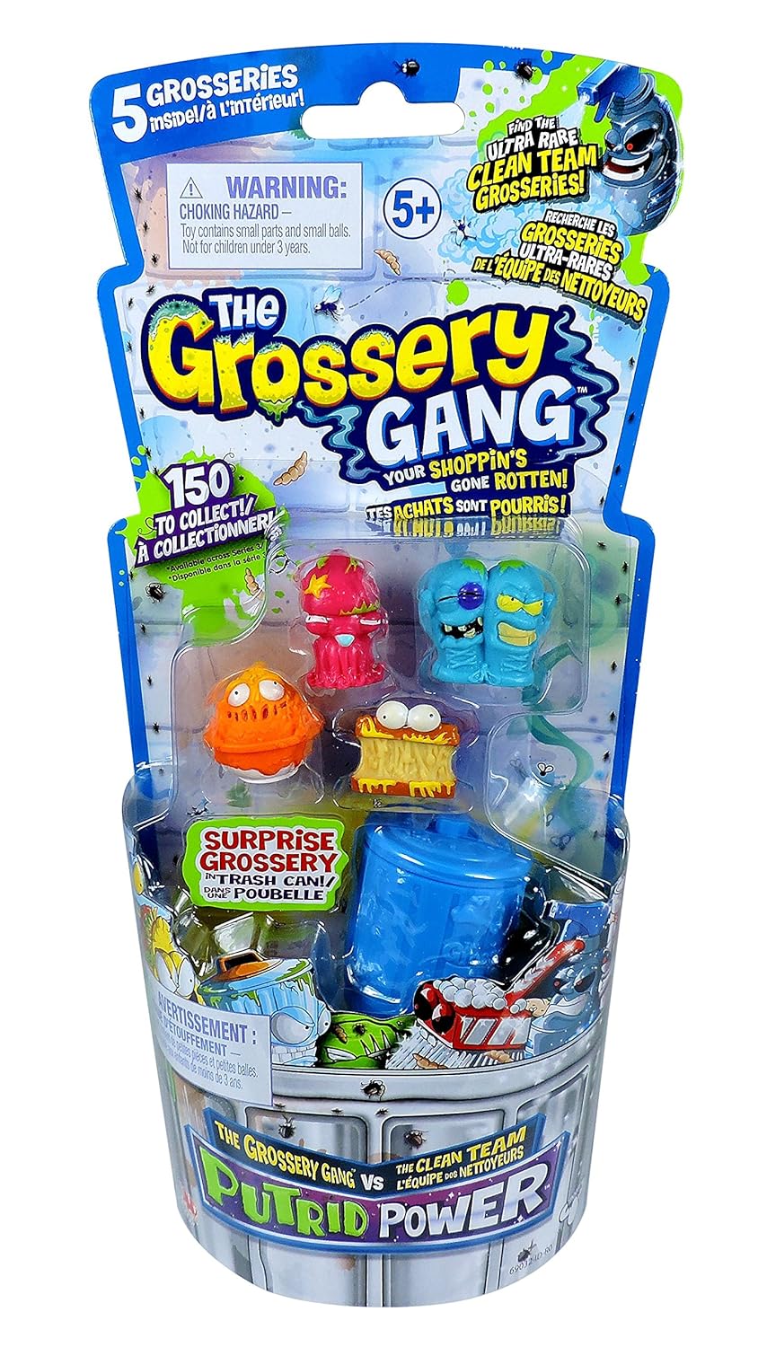 Best Grossery Gang S3 Putrid Power The Clean Team Street Sweeper Playset Collector