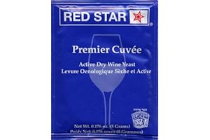 FANSER Red Star Premier Cuvee Wine Yeast, 5g - 5-Pack