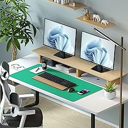 Leather Desk Pad Protector, Mouse Pad, Office Desk