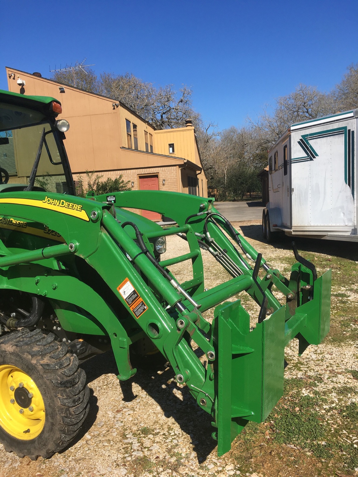 58/mo Finance Titan Attachments Quick Tach Adapter Fits John Deere