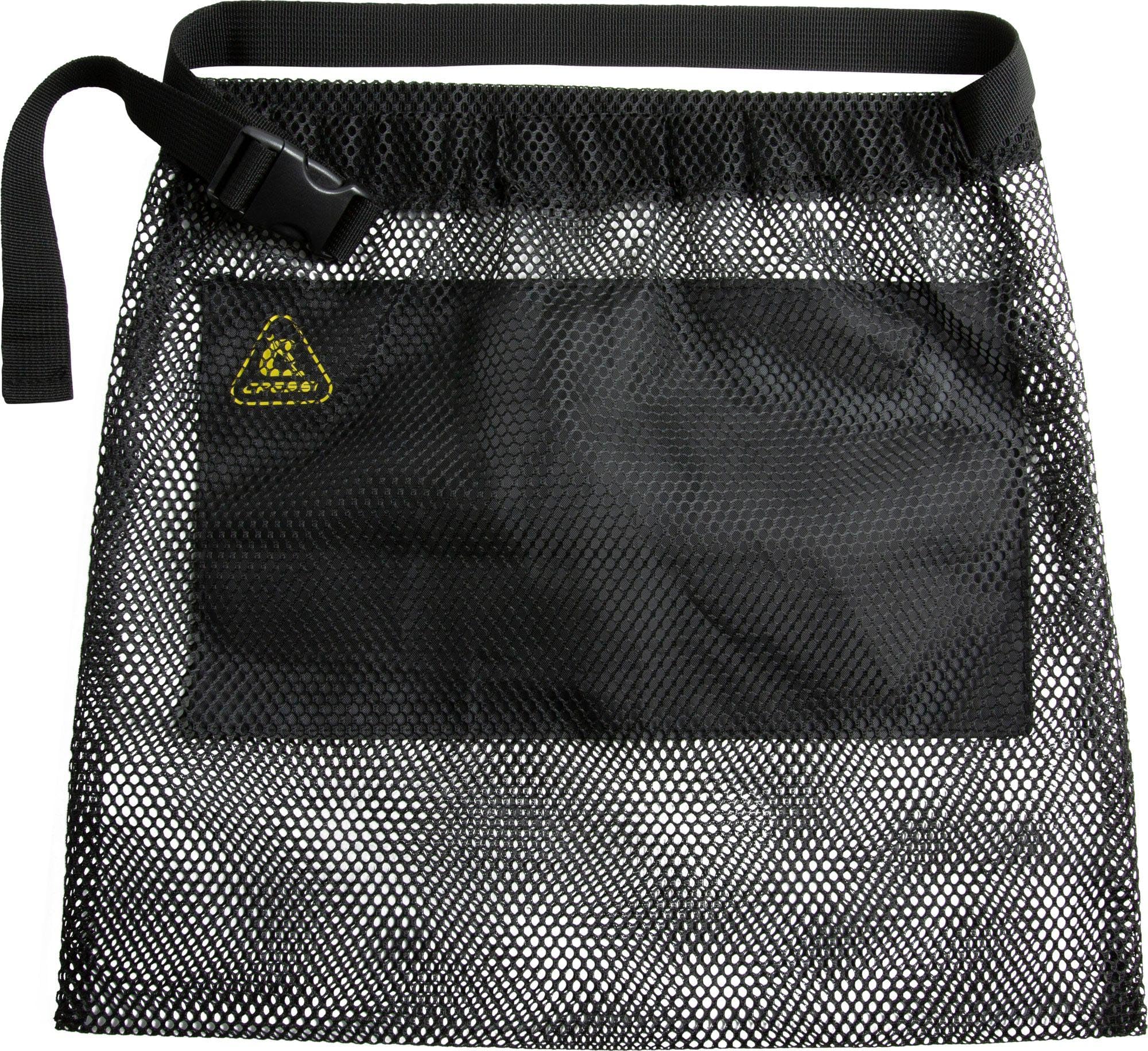 Cressi Oyster Fish Holder Net Bag - Aquatic Multipurpose Net Bag, Black, One Size, Unisex Adult