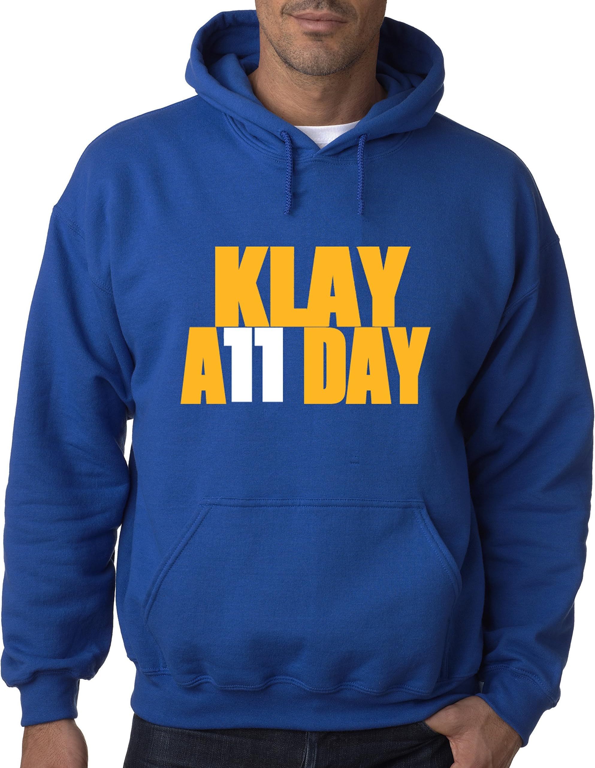 Blue Golden State Klay Klay All Day Hooded Sweatshirt