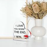 Merclix Love Acrylic Plaque Boyfriend Husband Gifts Valentines Day for Him view 5