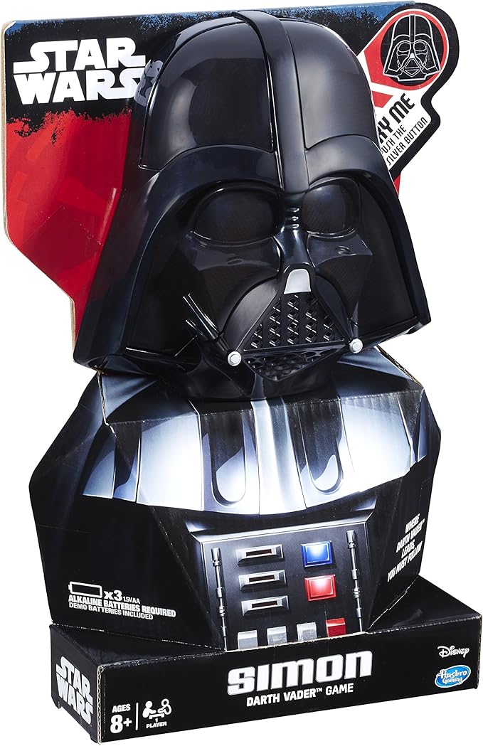 Hasbro Gaming C0949802 Simon Star Wars Darth Vader Game: Amazon.es: Juguetes y juegos