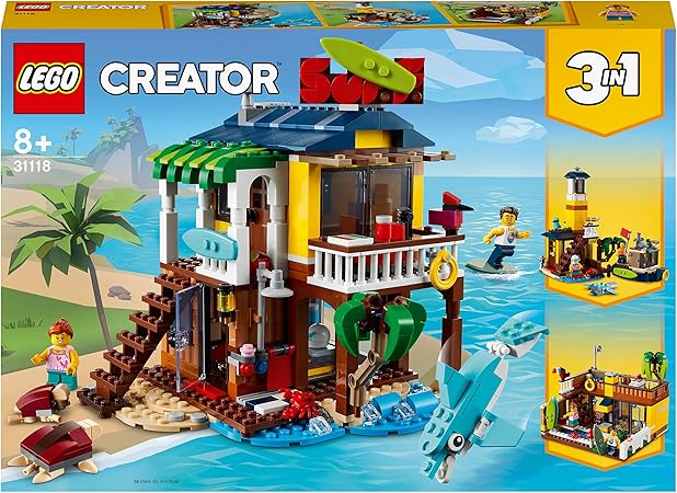 Amazon Co Jp レゴ Lego クリエイター サーフビーチハウス おもちゃ
