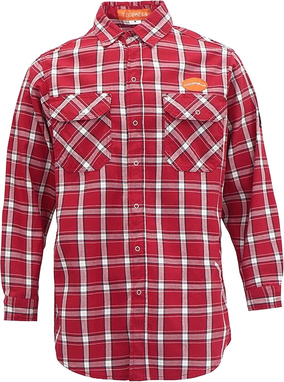 FR Shirts for Men Flame Resistant Shirt 88 Cotton Twill/12