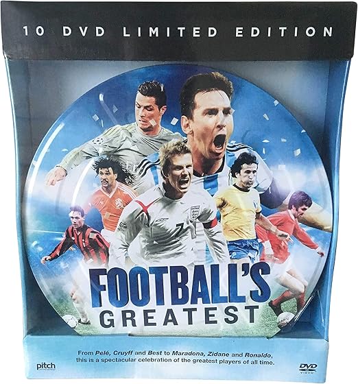 Football's Greatest Players 10 DVD Limited Edition Includes Pele