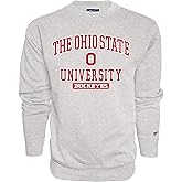 Blue 84 Men's Alabama Crimson Tide Crewneck Sweatshirt Twill Applique Grey