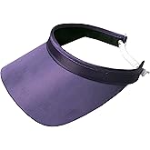 Glove It Classic Solid Coil Visor, Ladies Visor Hat, Sun Visor for Women, Golf Visor with Coil, Visor for Running, Tennis