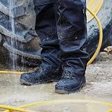 DEWALT Newark Waterproof Safety Boots Black Size 9 Steel Toe S3 WR SRA view 2