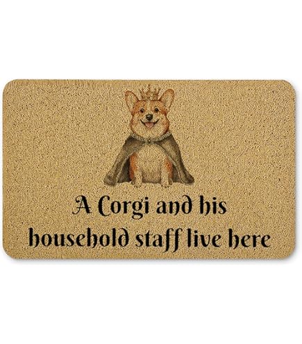 Cartoon Honden Deurmat - Prachtige Accessoires voor een hip Huis