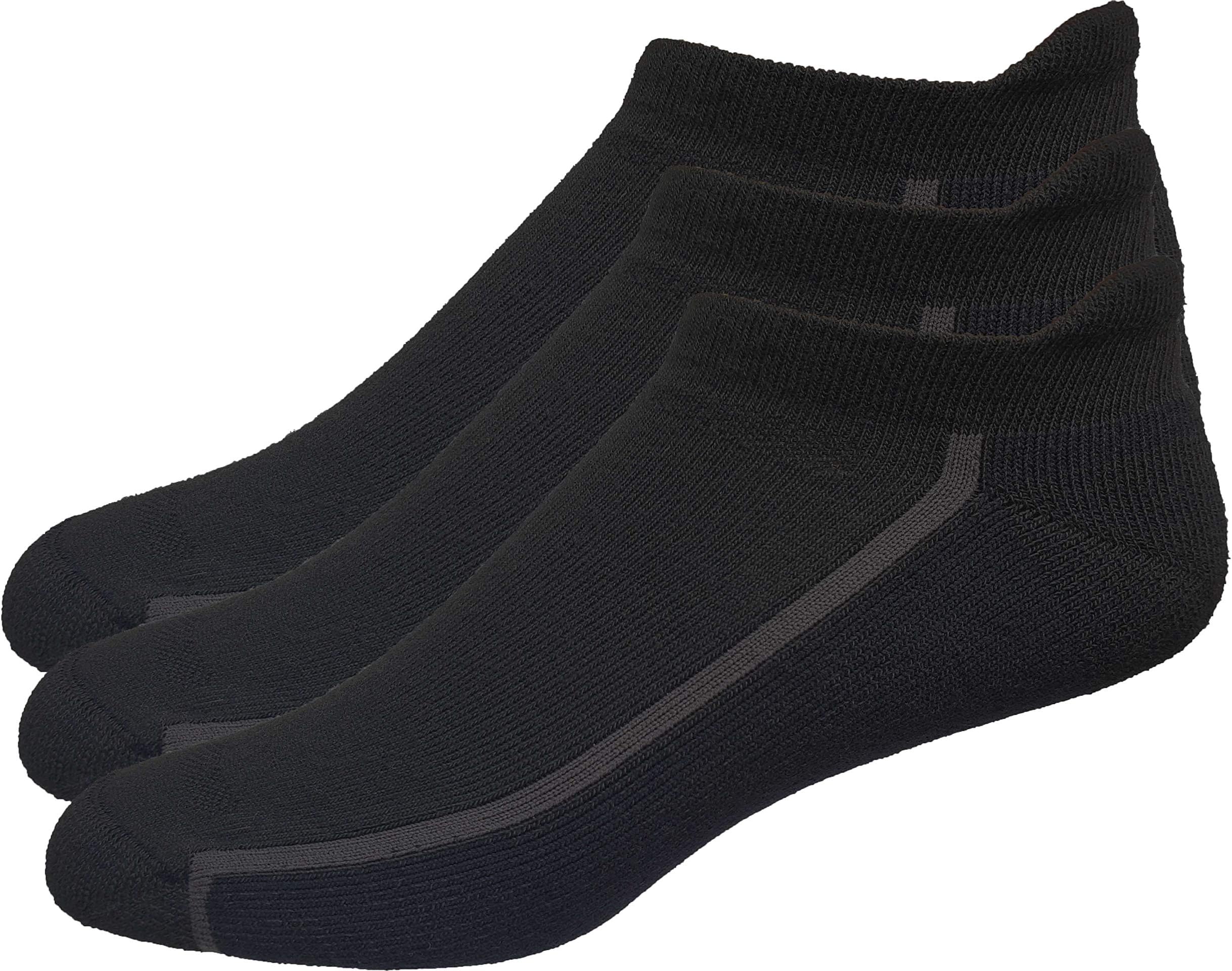Mens 3-Pack No Show Tab Golf Socks