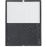 BLACK+DECKER Replacement HEPA/Carbon Filter AF5 | Dual HEPA &amp; Activated Carbon Filter, For Up To 2,160 Hours, 96.5% Filtration as small as 0.07 Microns