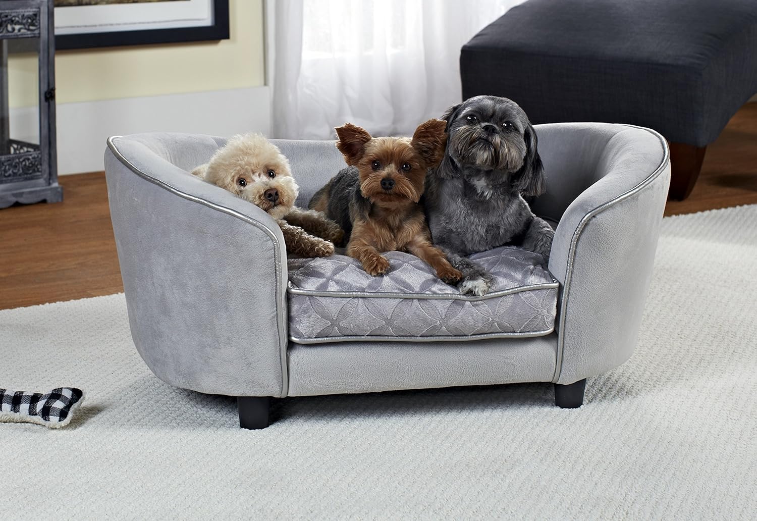 Dog Sofa Dog Bed Cuddle Dream With Storage Bag And Washable