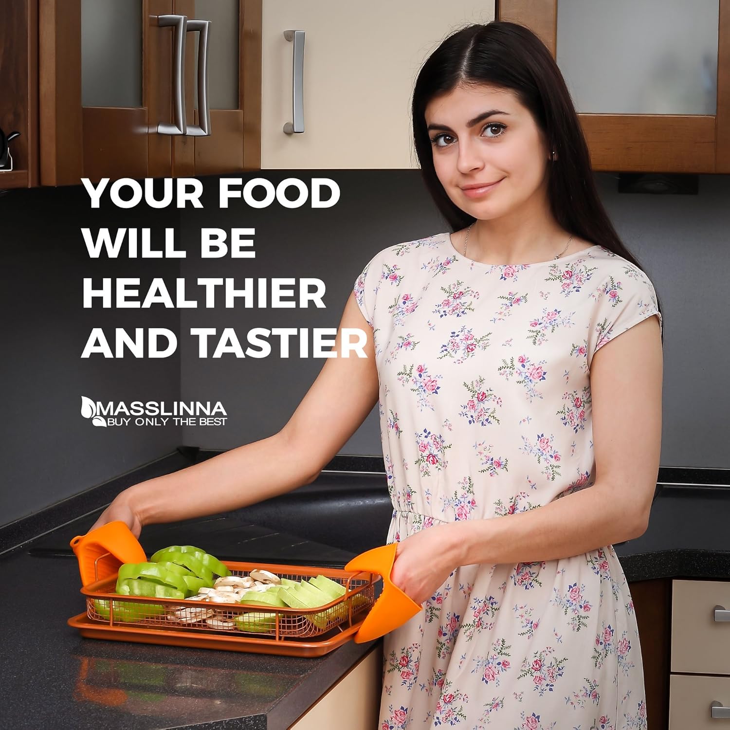 NEW 2018 COPPER FRYING PAN CRISPER COPPER CHEF PAN AS SEEN ...