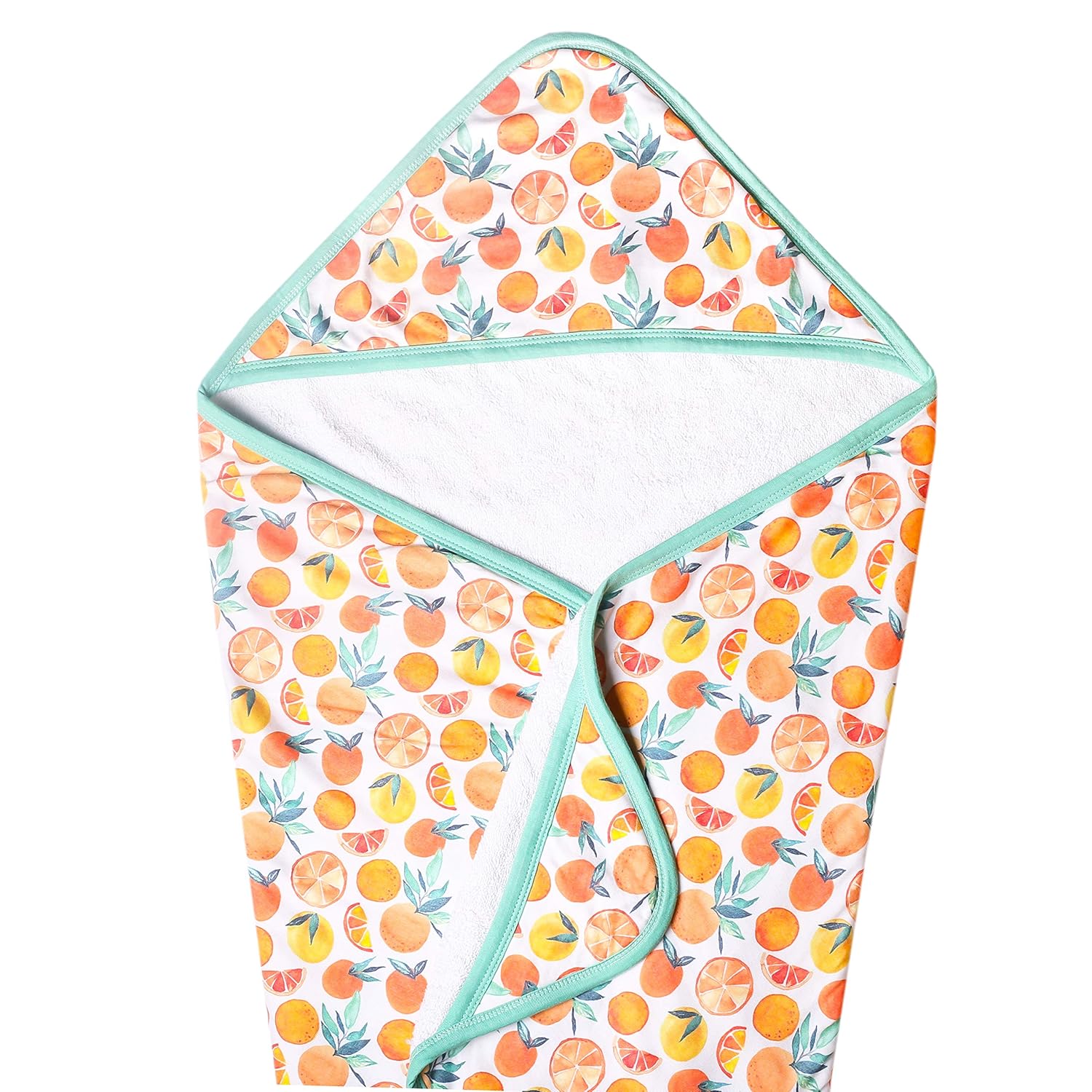 copper pearl hooded towel