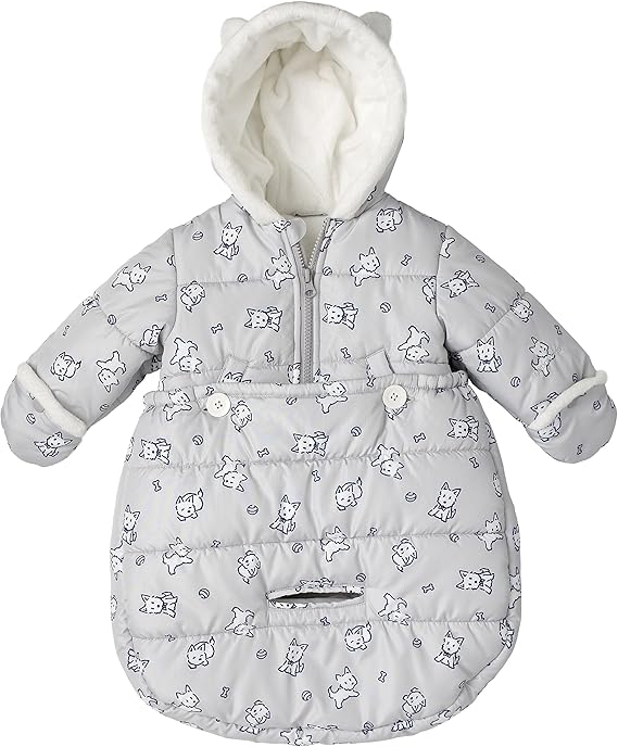 baby girl bunting snowsuit