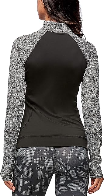 Download View Womens Long Sleeve Full-Zip Jacket Back Half-Side ...