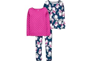 Simple Joys by Carter's Baby-Girls 3-Piece Snug-Fit Cotton Christmas Pajama Set