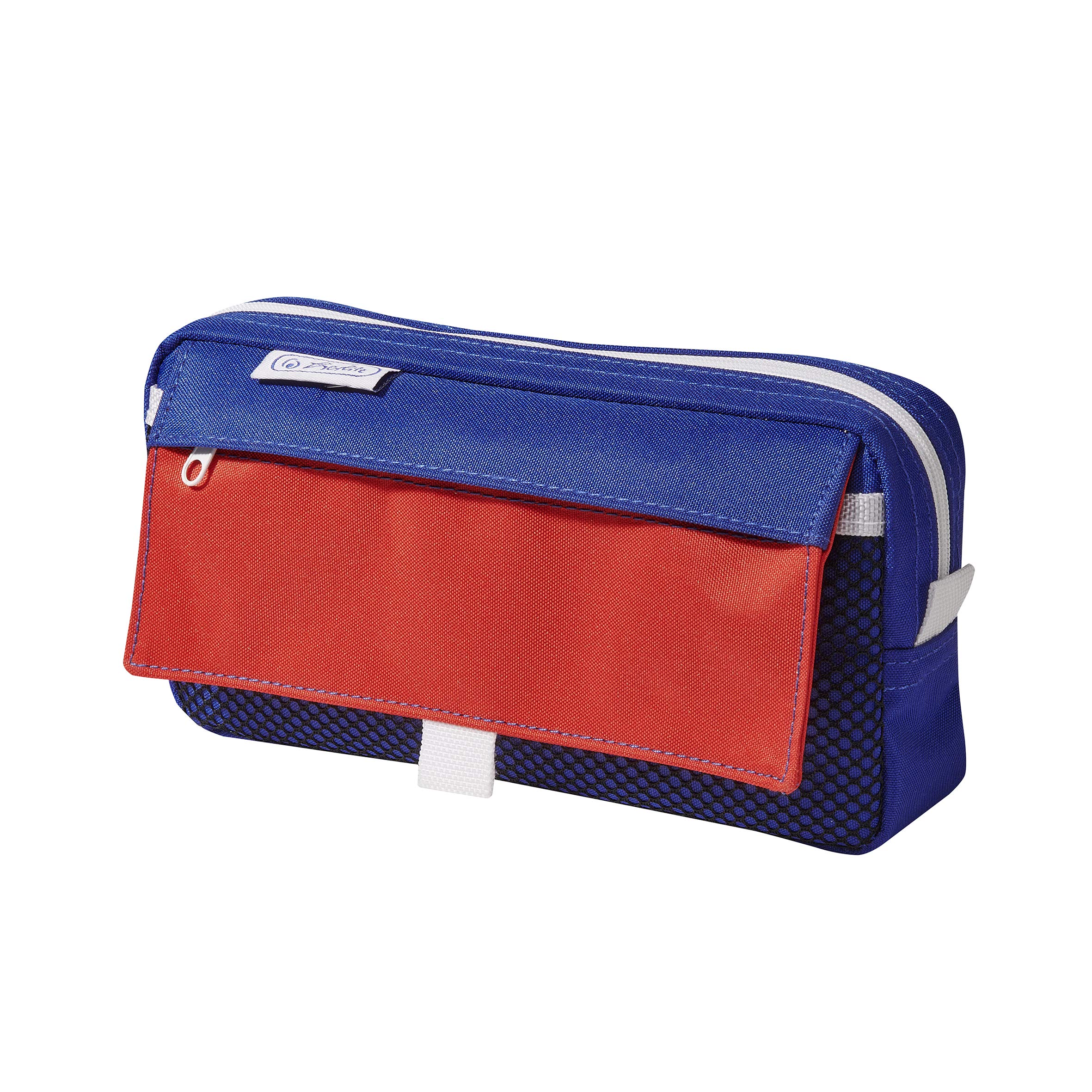 Herlitz 50039012 Pencil Case with 2 Outer Pockets, Maritime, 21.5 x 5.5 x 11.5 cm, Maritime