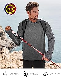 Roadbox Mens UPF 50+ Fishing Shirts - Long Sleeve