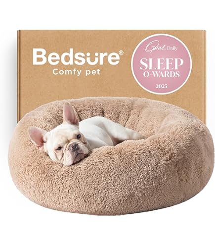 Olvys Cozy Cocoon Pet Bed, CozyCove Premium Pet Bed, Fidofaves Cozy Nook Pet Bed for Dogs, Winter Pet Plush Bed for Indoor Cats or Small Dog Beds Washable (19.7in,Green - Long plush