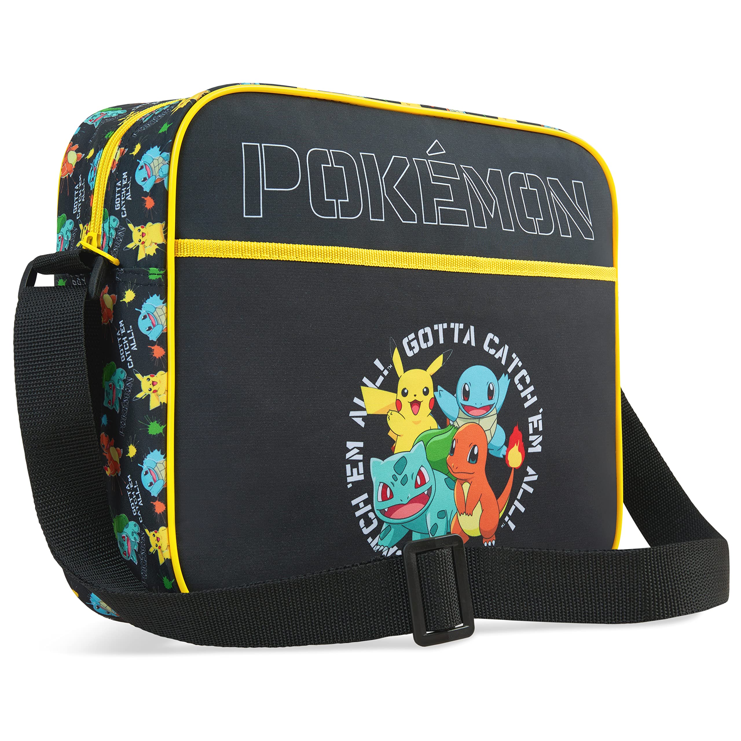 Pokemon Crossbody Bag Kids Messenger Bag Boys Pikachu School Girls Shoulder Bag Kids Backpack Kids Travel Bag Teenagers