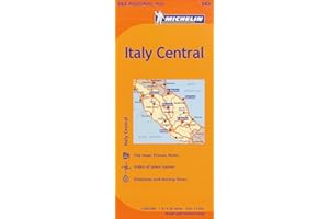 Michelin Italy: Central / Italie: Centre Map 563