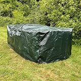 Selections Large Waterproof Outdoor Table Cover Green 2.03m view 4