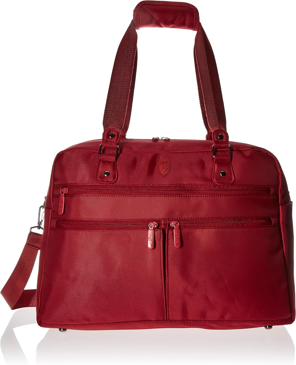 Heys 20064000300 HiLite RFID MultiZip Boarding Duffel, Red, International CarryOn Amazon.ca