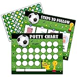 Soccer Potty Training Sticker Chart, 20 Potty