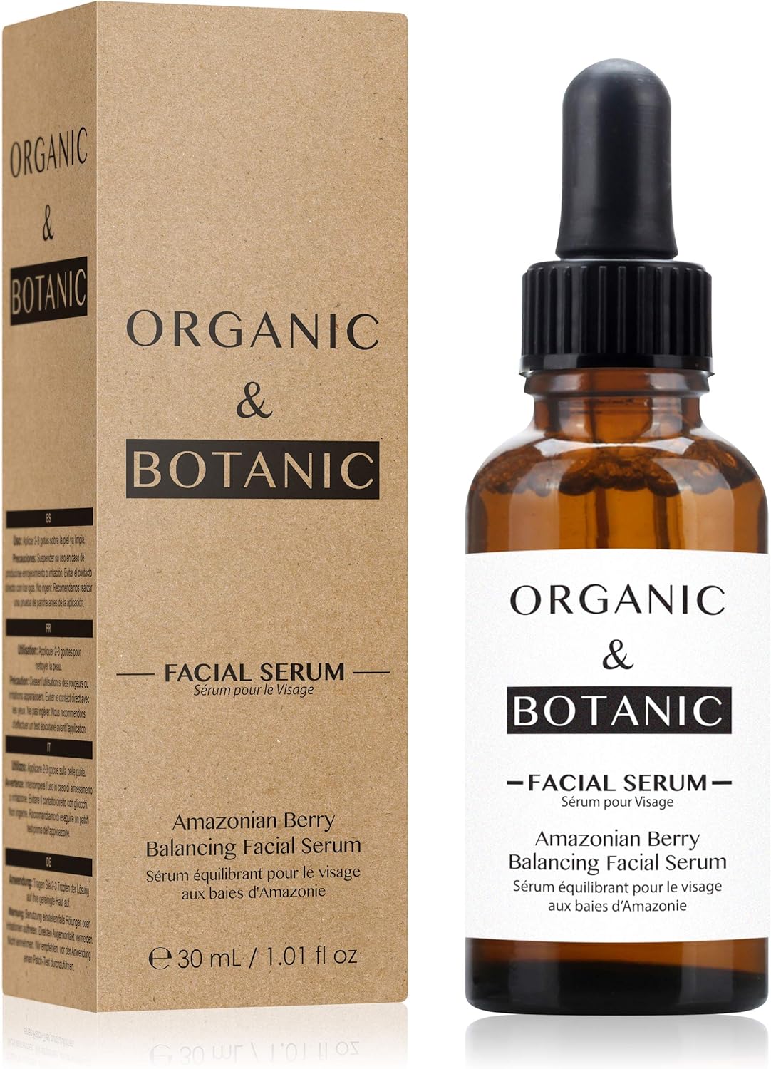 Amazonian Berry Facial Serum 30ml, Colorless, 76 g (Pack of 1)