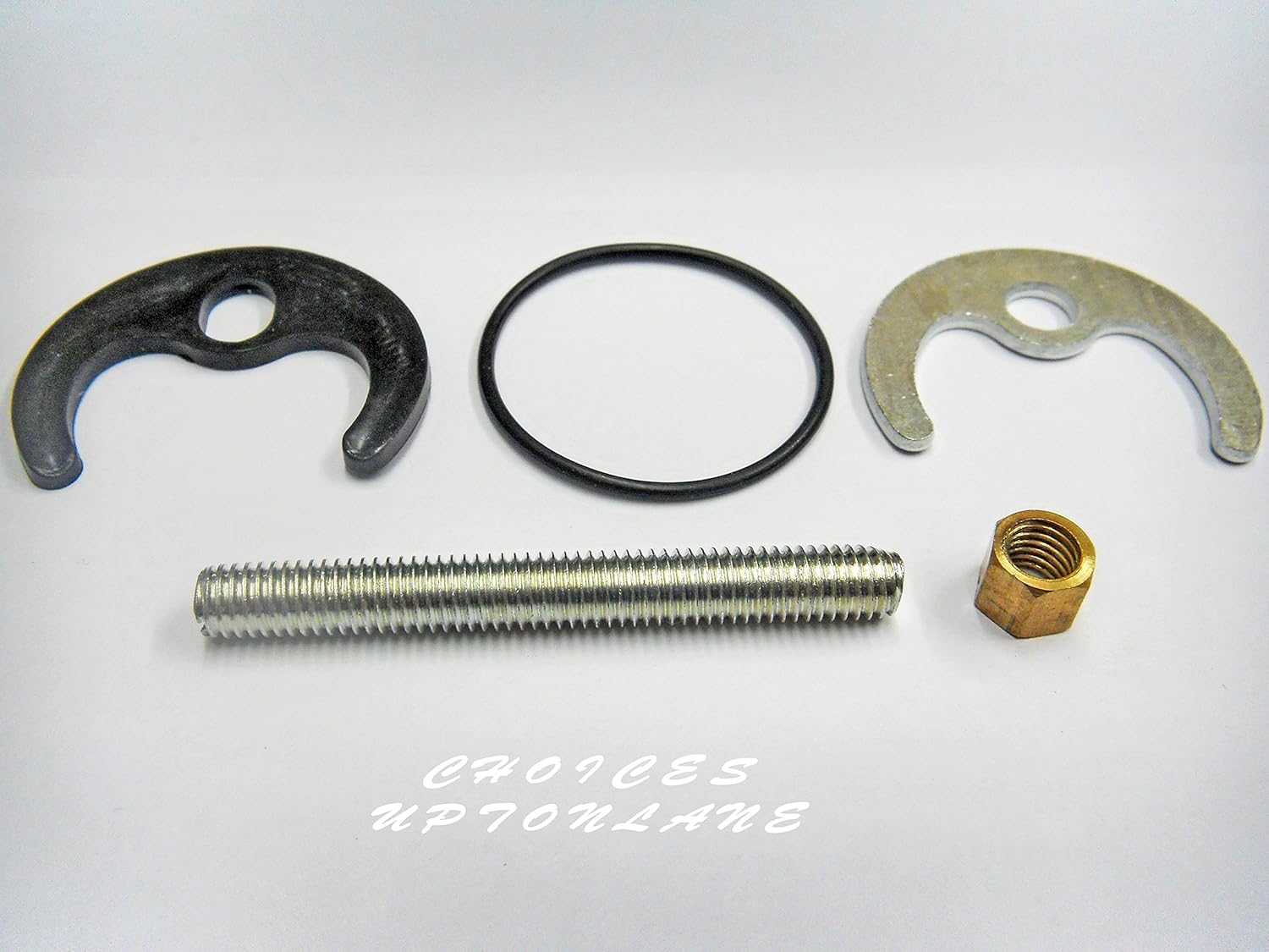 AUMIX Bathroom Basin OR Kitchen Sink Mixer TAP ONE Hole Half Moon Shape Fixing KIT Amazon.co.uk