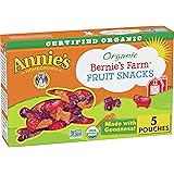 Annie's Organic Bernie's Farm, Fruit Snacks, 4 oz, 5 ct
