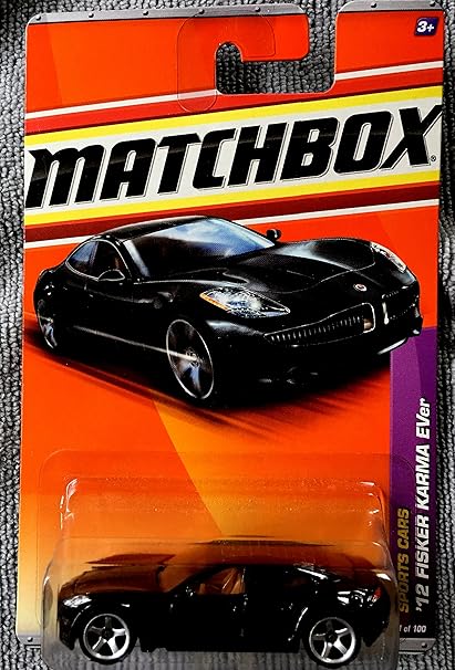 2011 Matchbox 12 Fisker Karma EVer Black #1 of 100