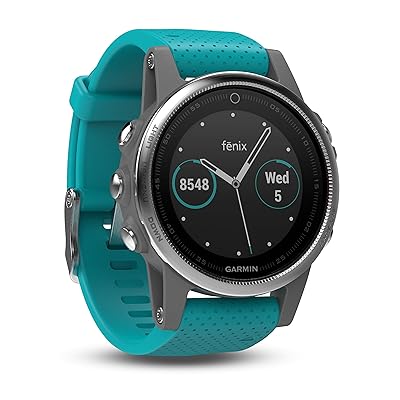 Refurbished Garmin Fenix 5S GPS Watch Turquoise Kuwait Ubuy