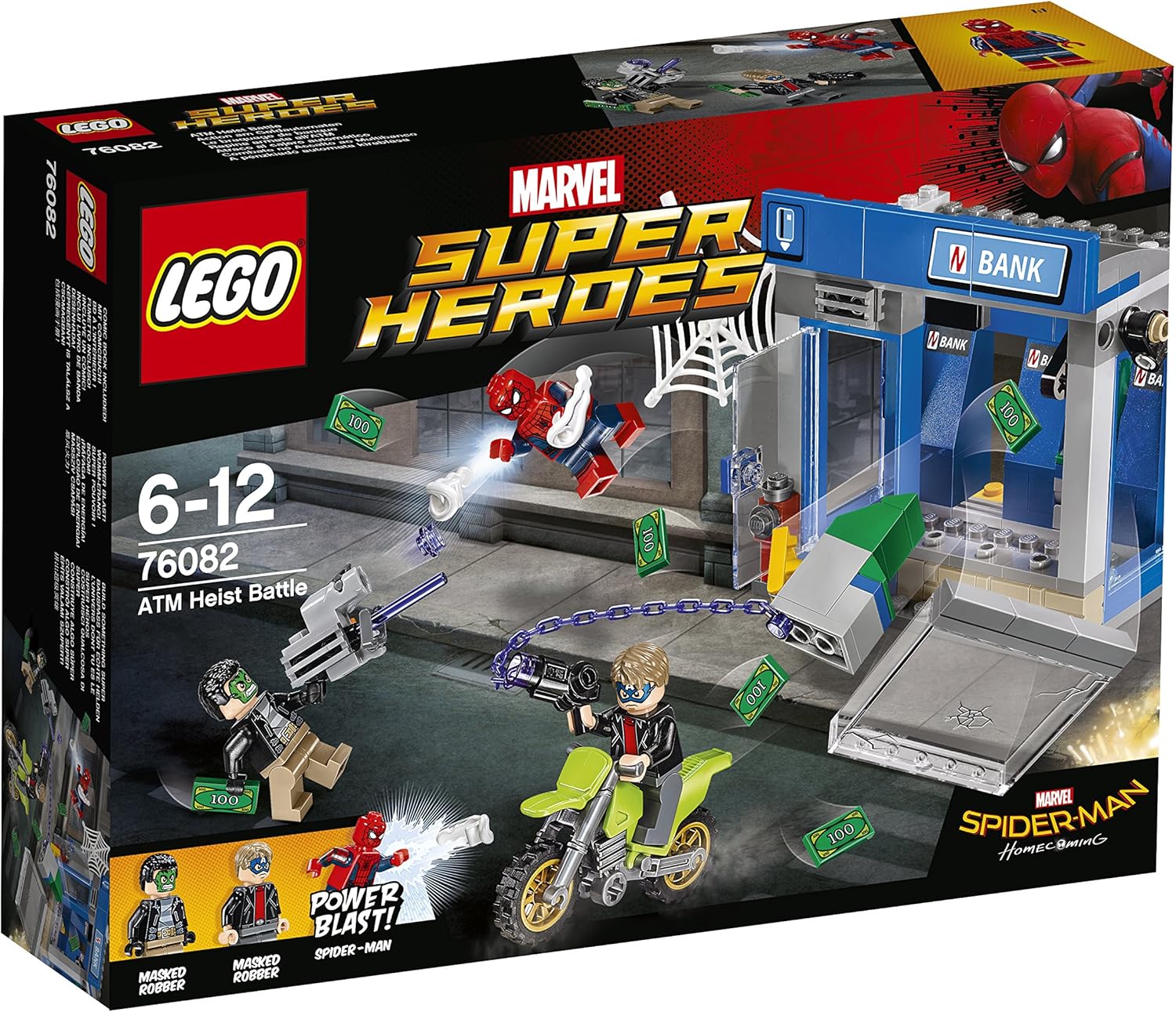 lego super heroes atm heist battle 76082 building kit