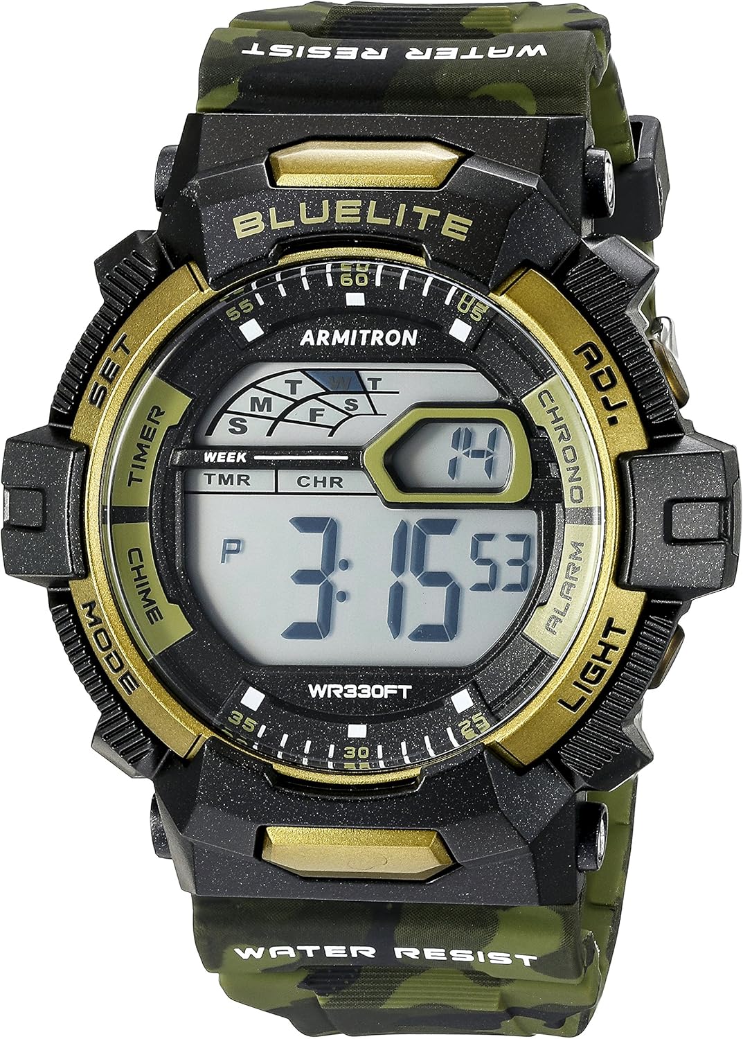 armitron camo watch