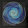 THOUDONER DIY 3D String Art Crafts Kit for Adults Beginner Unique Gift-Wall Decor Supplies(11.8inch*11.8inch).