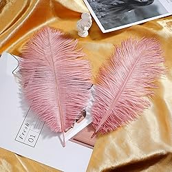 Soarer Pink Craft Ostrich Feathers - 30pcs 8-10
