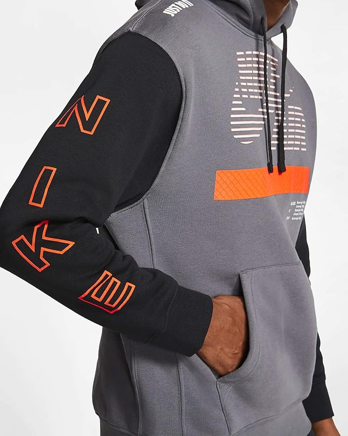 nike men's under construction hoodie