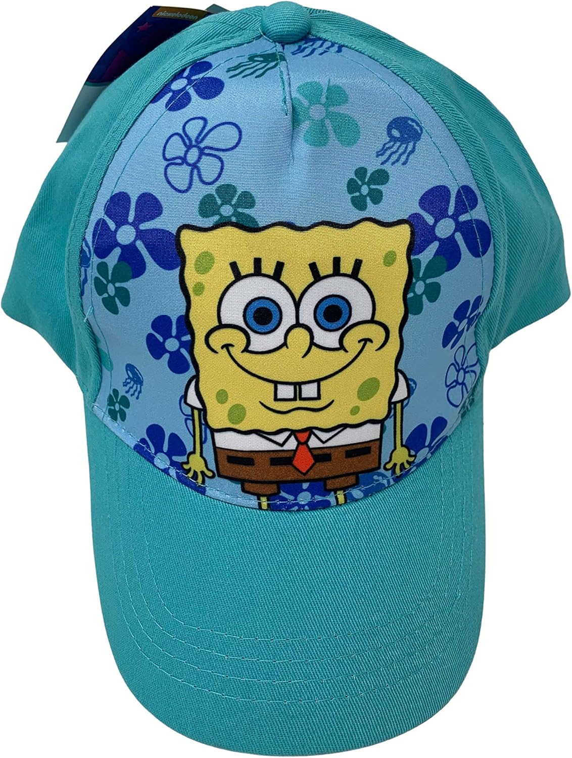 Spongebob Squarepants Baseball Cap Hat with Hangtag One Size Green