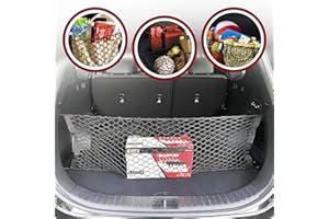 TN TRUNKNETS INC Envelope Style Trunk Mesh Cargo Net for Hyundai Tucson Se Sel N Line 2022-2025, Automotive Exterior Accessories - Premium Car Storage Organizers, Cargo Bed Net for Pickup Truck, Smart Vehicle Storage