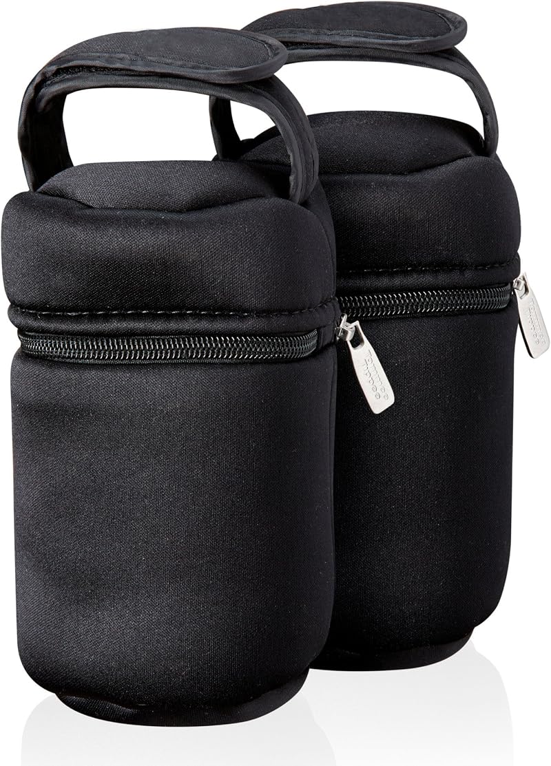 Tommee Tippee Insulated Bottle Bags Pack of 2 Portable Bottle Storage Bags