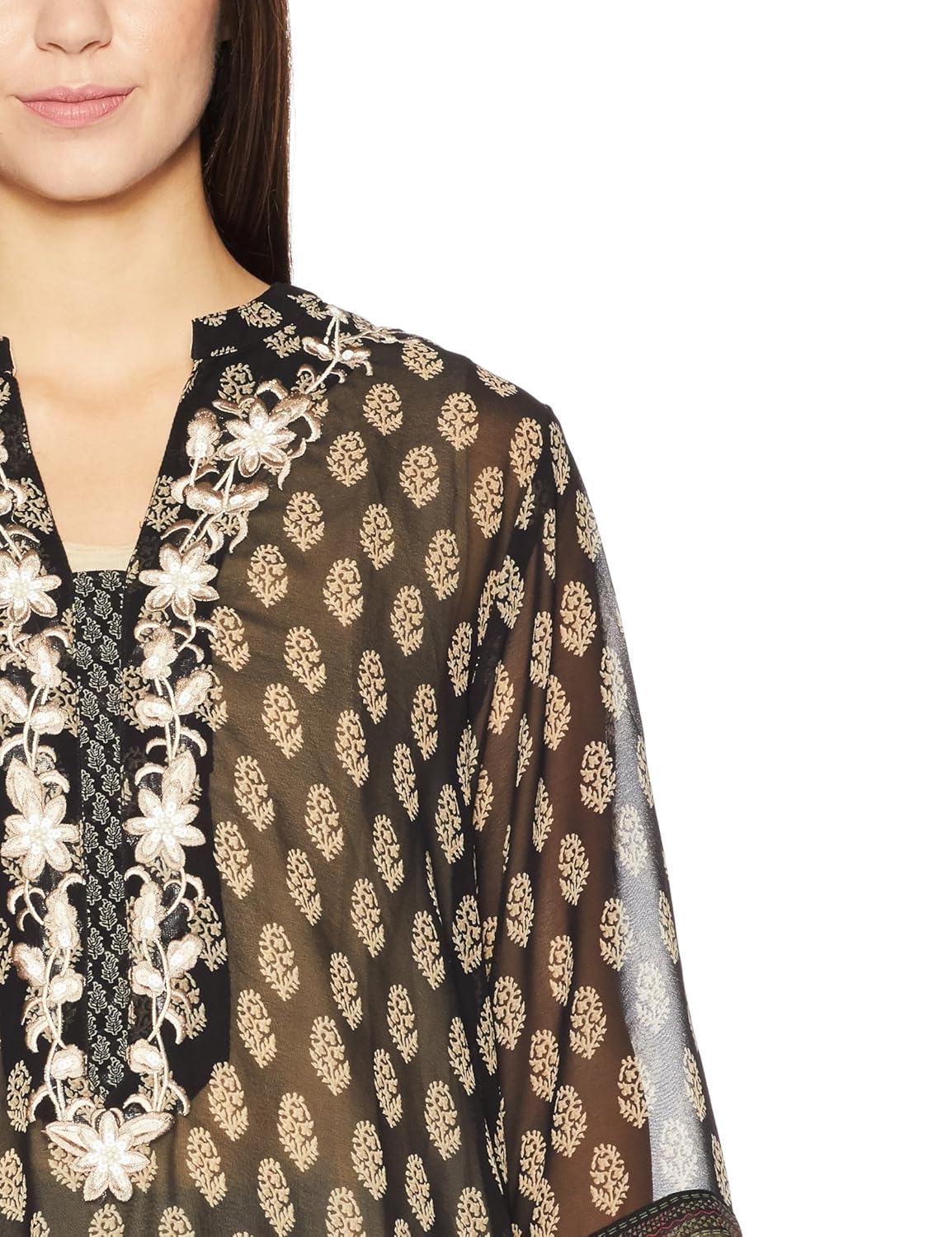 biba women's straight salwar suit