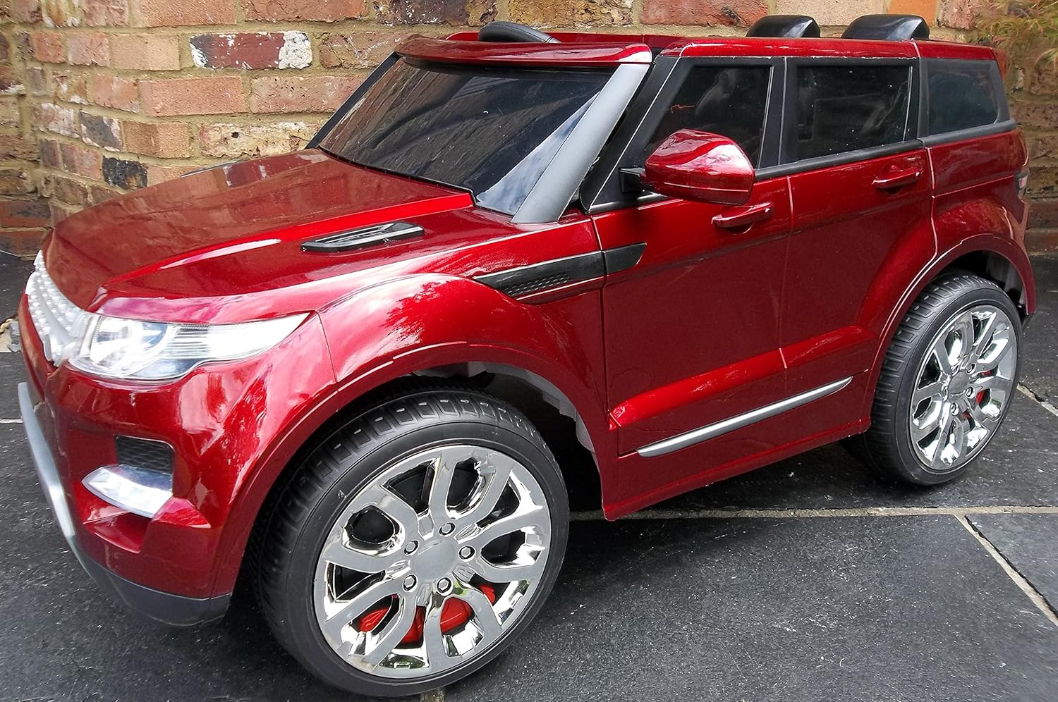 maxi range rover hse sport style 12v electric battery ride on car jeep